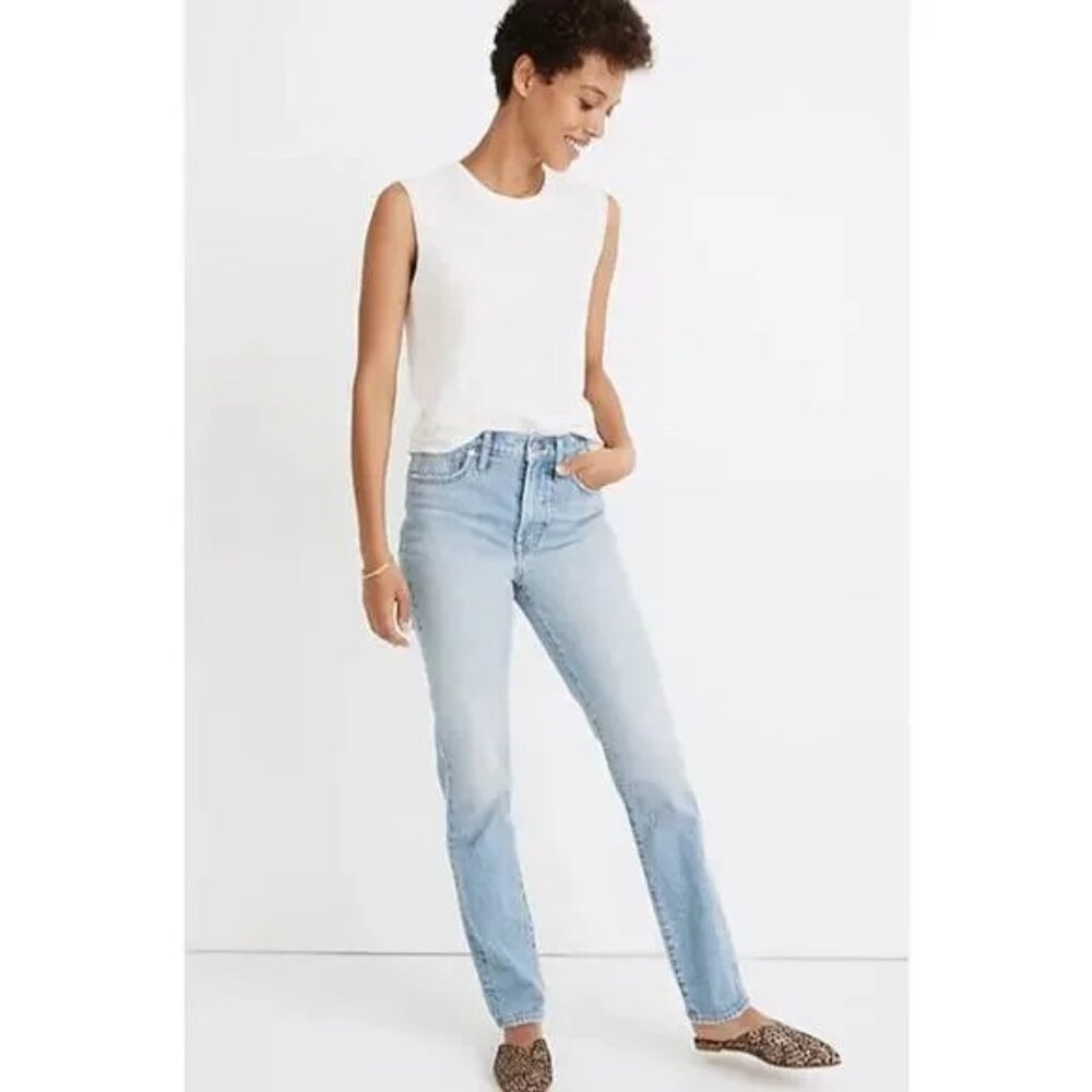 Madewell Perfect Vintage Full-Length Jean in Colebrooke Wash Size 24
